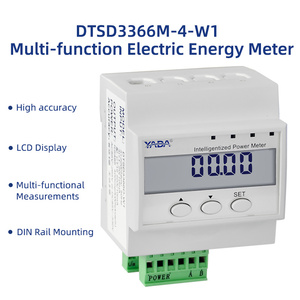Medidor eléctrico digital trifásico YADA, Modbus RS485, LCD, montaje en riel Din para centros de datos - Product Image 4