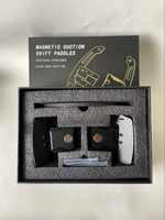 Paddle Shifter Magnetik Serat Karbon Asli Berkilau untuk Ford Mustang EcoBoost GT Shelby 2015-2023 Peningkatan Setir