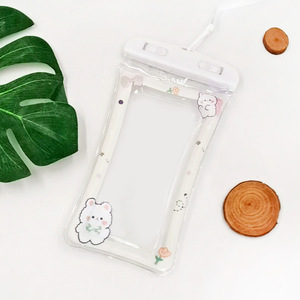 เคสโทรศัพท์กันน้ำพร้อมถุงลมนิรภัย เหมาะสำหรับการว่ายน้ำ น้ำพุร้อน ล่องแก่ง กันน้ำ ปิดผนึกอย่างดี ดำน้ำ และคล้องคอได้ - Product Image 4