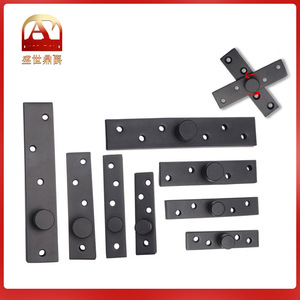 Bisagras superiores e inferiores de acero inoxidable ajustables a 180 grados para muebles, gabinetes y diseño industrial - Product Image 5