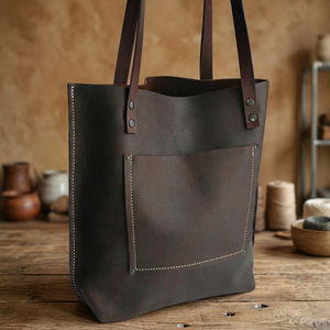 Sacs à main décontractés pour femmes BS INTERNATIONAL, impression personnalisée, cuir véritable, grande capacité, imperméables, légers, fermeture éclair, double pochette - Product Image 1