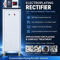 Redresseur pour électrolyse au nickel, alimentation à découpage AC/DC 8000A, efficacité 95%, protection contre la surchauffe