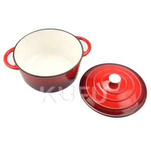 Vente en gros usine : <span class=keywords><strong>Cocotte</strong></span> en fonte émaillée, récipient de cuisson, pot à ragoût, <span class=keywords><strong>moule</strong></span> à pain, <span class=keywords><strong>cocotte</strong></span> en fonte - Product Image 3