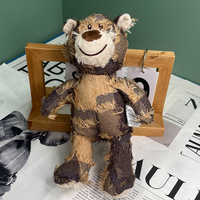 Jouet en peluche pour animaux de compagnie Beggar Bear, imperméable, couineur, résistant à l'usure, interactif, pour mâcher et faire ses dents, pour chiens