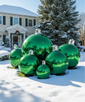 Ballons miroir gonflables en PVC personnalisés, décorations publicitaires imperméables avec logo personnalisé