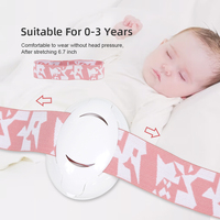 Protège-oreilles pour bébé, réduction du bruit, bandeau réglable, protection auditive pour nourrissons, 25 dB SNR CE EN352-1, vente en gros, logo personnalisé