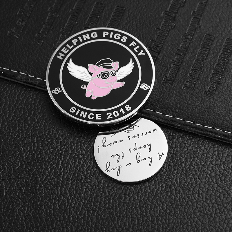 hard enamel challenge coins