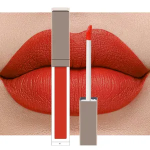 Custom Makeup Liquid Lipstick Manufacturer Private Label Matte Vegan Long Lasting Waterproof Lipstick Bulk