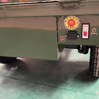 Chariot à plateforme motorisé à double vitesse avec boîte de vitesses, chariot électrique sur plateforme avec garde-corps pour le transport de marchandises industrielles OEM