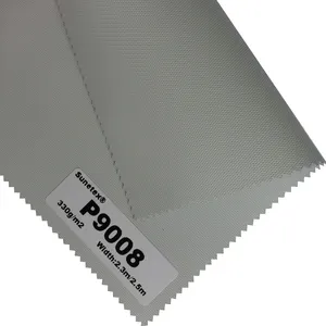 豪华100% 聚酯彩色涂层卷帘织物100% 遮光窗装饰