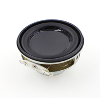 Speaker mini magnetik internal bass bulat 40mm 4cm, speaker mini frekuensi penuh 1.5 inci 4 ohm 3 Watt, speaker luar ruangan tahan air