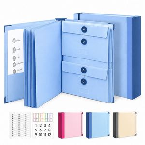 In Case I Go Missing <b>Paper</b> Manila Pocket Accordion File <b>Organizer</b> Important Document Storage Folder Family Emergency - Product Image 1
