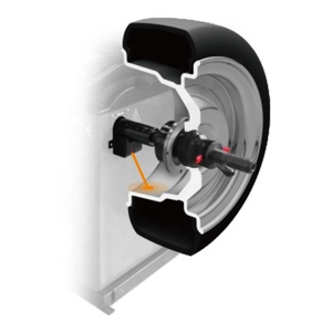 Machine à équilibrer et changer les pneus de voiture populaire pour atelier, pour la réparation des pneus et l'alignement des roues JA-B06 Laser P - Product Image 3