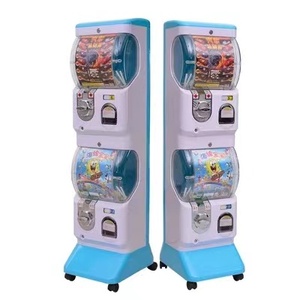 Mini Distributore Automatico a Doppia Funzione per <span class=keywords><strong>Gumball</strong></span> e Capsule a Sorpresa a Sei Colori, a Moneta - Product Image 6
