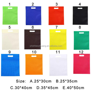 Bolsa <span class=keywords><strong>de</strong></span> Plástico Termosellada Personalizada con Impresión <span class=keywords><strong>de</strong></span> Serigrafía a Color, Bolsa <span class=keywords><strong>de</strong></span> <span class=keywords><strong>Tela</strong></span> No Tejida para Camisetas, Bolsa con Corte en D - Product Image 2