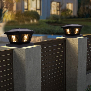 ไฟ LED ตกแต่งสวนรั้วหลักทำจากอลูมิเนียมโบราณ - Product Image 3