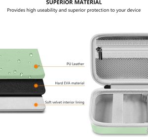 <span class=keywords><strong>Kodak</strong></span> Full-Color Instant Print Digital Camera,Portable Bluetooth Photo Printer Storage Holder Bag(Case Only) (Verde) - Product Image 5