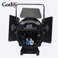 Projecteurs LED Fresnel 200W/300W COB Par 64 Blanc/Blanc Chaud/RGBW avec contrôle DMX512 CRI 95 IP33 36000 Lumens Zoom motorisé