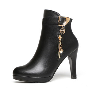 <span class=keywords><strong>Botas</strong></span> Estilo Militar de Exportación para Mujer Otoño Invierno de Tacón Alto a la Moda Tallas Grandes Botines y <span class=keywords><strong>Botas</strong></span> Cortas al por Mayor para Mujer - Product Image 5