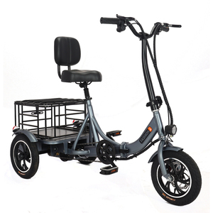Triciclo Elettrico <span class=keywords><strong>Cargo</strong></span> 350W 48V per Adulti, Bici <span class=keywords><strong>Elettrica</strong></span> a 3 Ruote, Prezzo all'Ingrosso - Product Image 3
