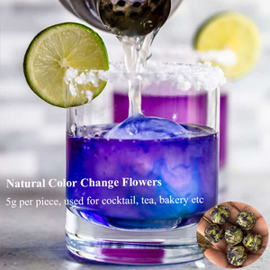 <span class=keywords><strong>Xanadu</strong></span> ลูกถั่วลันเตาดอกไม้สีฟ้า5g 4ชิ้นไทยเปลี่ยนเครื่องดื่มสมุนไพรหลอดแก้วสำหรับค็อกเทลย้อมสีเบเกอรี่ของขวัญ - Product Image 4