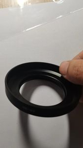 อุปกรณ์เสริมกล้องดิจิตอล CNC อะลูมิเนียมอัลลอยด์สีดำเงิน HN-<span class=keywords><strong>40</strong></span> 46มม. กรอบเต็มเลนส์ฮู้ดสำหรับ Ni Kon <span class=keywords><strong>Z</strong></span> DX 16-50มม. F3.5-5.6VR - Product Image 4