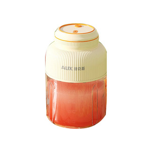 AUX Smart <b>Mini</b> Juicer Bottle 1300ml Wireless Charging With Lid Built-in Battery Ice Crusher Fresh Juice Maker - Product Image 2