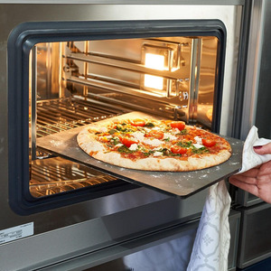 Cuisson professionnelle <span class=keywords><strong>Pizza</strong></span> Rectangle Métal Feuille De Cuisson <span class=keywords><strong>Barbecue</strong></span> <span class=keywords><strong>Pierre</strong></span> De Cuisson Pour <span class=keywords><strong>Pizza</strong></span> Et Pain En Acier Au Carbone <span class=keywords><strong>Pizza</strong></span> Acier - Product Image 3