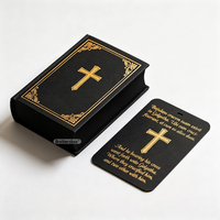 Ensemble de cartes d'histoires bibliques pour la réflexion spirituelle familiale, méditation et dévotion, personnalisé et de qualité supérieure
