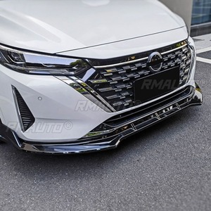 <b>Car</b> Front Bumper Lip <b>Diffuser</b> Spoiler Matte Black Body Kit for Nissan Sylphy 2023 Protector Bumper Guard <b>Car</b> Accessories - Product Image 6