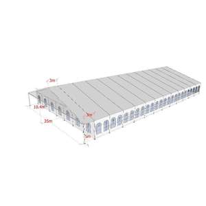 10x30 đám cưới nhiệm vụ nặng nề bên lều cho 200 người sự kiện ngoài trời tiệc cưới cực và PEG và giá cả sự kiện lều - Product Image 6