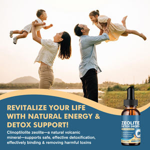 Zeolite Detox para Niños en Gotas Líquidas con Vitaminas <span class=keywords><strong>B12</strong></span> Puras, Gotas de Zeolita Clinoptilolita para Niños, Suplemento de Limpieza Detox - Product Image 5