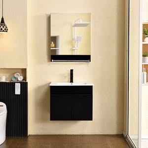 <span class=keywords><strong>Mueble</strong></span> <span class=keywords><strong>de</strong></span> <span class=keywords><strong>Baño</strong></span> Moderno <span class=keywords><strong>de</strong></span> Madera Maciza Resistente al Agua con Lavabo <span class=keywords><strong>de</strong></span> Cerámica y Espejo Incluido, Muebles <span class=keywords><strong>de</strong></span> <span class=keywords><strong>Baño</strong></span> Colgantes <span class=keywords><strong>de</strong></span> Pared - Product Image 2