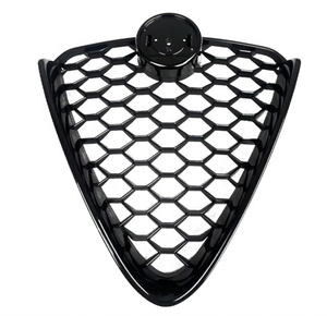 OEM 156157018 /156144237 Kühlergrill Frontgrill für Alfa Romeo Giulia Standard 17~23 SCHWARZ CARBON VERCHROMT Stil - Product Image 3