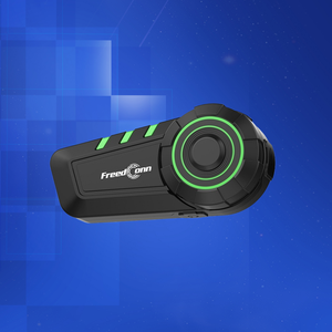 Para FreedConn motocicleta Bluetooth 5,0 casco intercomunicador 2KM rango inalámbrico IP67 impermeable 15H tiempo de conversación música compartida - Product Image 6