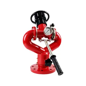2024 NEW Factory Price High Flow Rate Foam / Water Adjustable Rotary Customize Water Cannon Fire Monitor