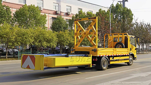 Hydraulic Foldable Crash Cushion Truck SHACMAN 80K TMA Anti-collision Buffer Road Safety Vehicle - Product Image 3