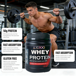 Vente flash : Poudre <span class=keywords><strong>de</strong></span> protéines <span class=keywords><strong>de</strong></span> lactosérum 100 % pure pour la prise <span class=keywords><strong>de</strong></span> <span class=keywords><strong>masse</strong></span> musculaire chez l'adulte, 50 g+ <span class=keywords><strong>de</strong></span> protéines par portion, certifiée ISO - Product Image 2