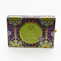 Logo personnalisé feuille d'estampage à chaud de luxe célébration Dubaï chocolat emballage tiroir papier boîte-cadeau pour le chocolat