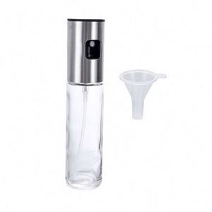 304 Stainless Steel Eco-Friendly Durable Oil <b>Spray</b> Bottle Home Kitchen Cooking Tool <b>Set</b> - Product Image 5