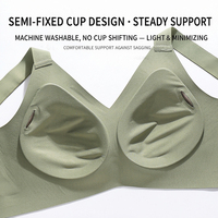 Nouveau produit : Soutien-gorge minimisateur push-up en dentelle pour femme, couvrance totale, grande taille, doux, pour usage quotidien, pour poitrines généreuses