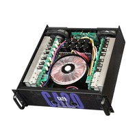 Amplificateur de puissance professionnel pour DJ, 2 canaux, 1500W, CA20 8/4 ohms, impédance, boîtier métallique, classe H, 3U, conception passive, pour extérieur