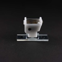 Cordon de verrouillage réglable pour rideau romain, en laiton et PP, design contemporain, blanc, modèle RS4, accessoires pour rideaux