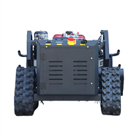 Pemotong rumput Robot Remote Control 200m jangkauan efisiensi tinggi pemotong rumput Robot pintar untuk penggunaan taman halaman kecil