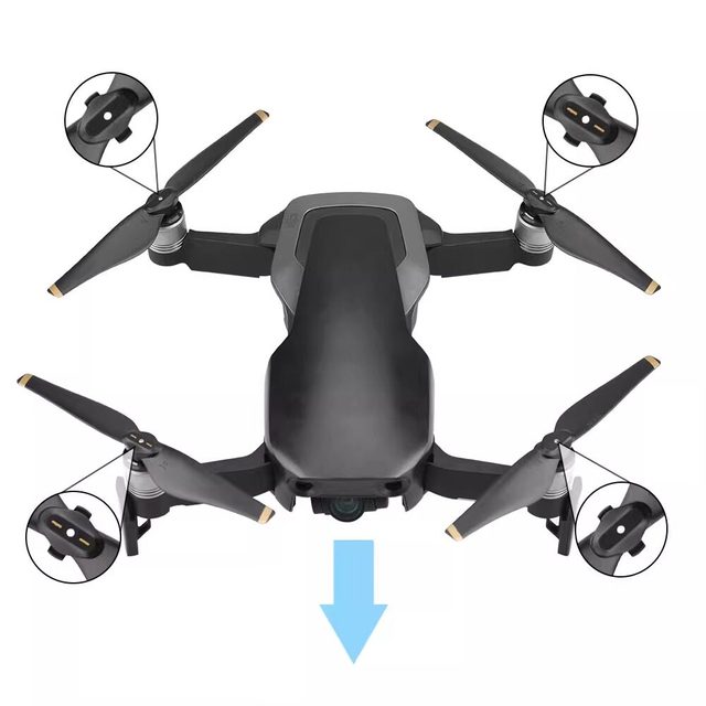 New Arrival Carbon Fiber Quick Release Propellers 5332 Folding Blades Drone Accessories Compatible with Mavic Air Quadcopter