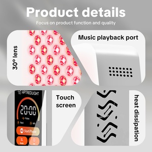 Dispositivos de Terapia de Luz LED Aptredlight de Alta Calidad con 10 Longitudes de Onda y Reproducción de Música, Panel de Luz LED para Cuidado en el Hogar - Product Image 4