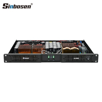 Amplificateur de Puissance Professionnel Numérique Sinbosen K2-2500 Classe D 2 Canaux, Idéal pour Systèmes Line Array et Subwoofers 1U