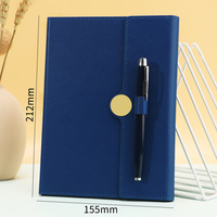 Ensemble cadeau de haute qualité comprenant un carnet A5, un stylo métallique, une clé USB de 16 Go, logo personnalisé, cadeau promotionnel d'entreprise