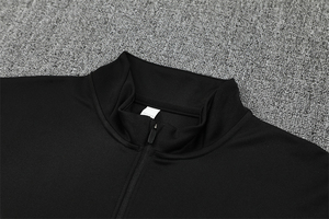 Tenue de football automne-hiver demi-zippée à séchage rapide pour l'entraînement, ensemble de sport respirant 25/26 CITY pour clubs européens - Product Image 4