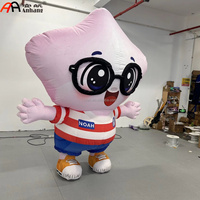 Costume de Mascotte Gonflable Étoile Personnage de Dessin Animé pour Événements Publicitaires, Promotions, Fêtes et Parades